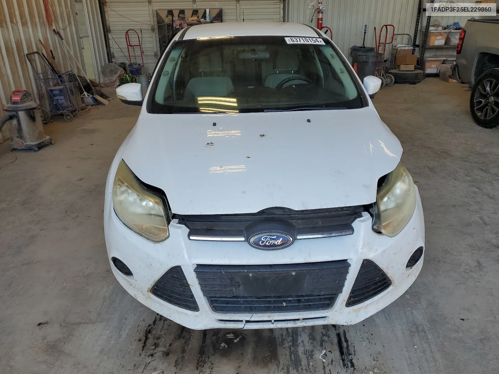 2014 Ford Focus Se VIN: 1FADP3F25EL229860 Lot: 63710154