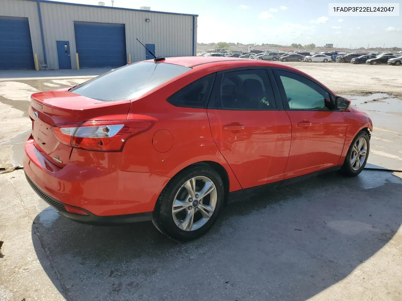 2014 Ford Focus Se VIN: 1FADP3F22EL242047 Lot: 63781984