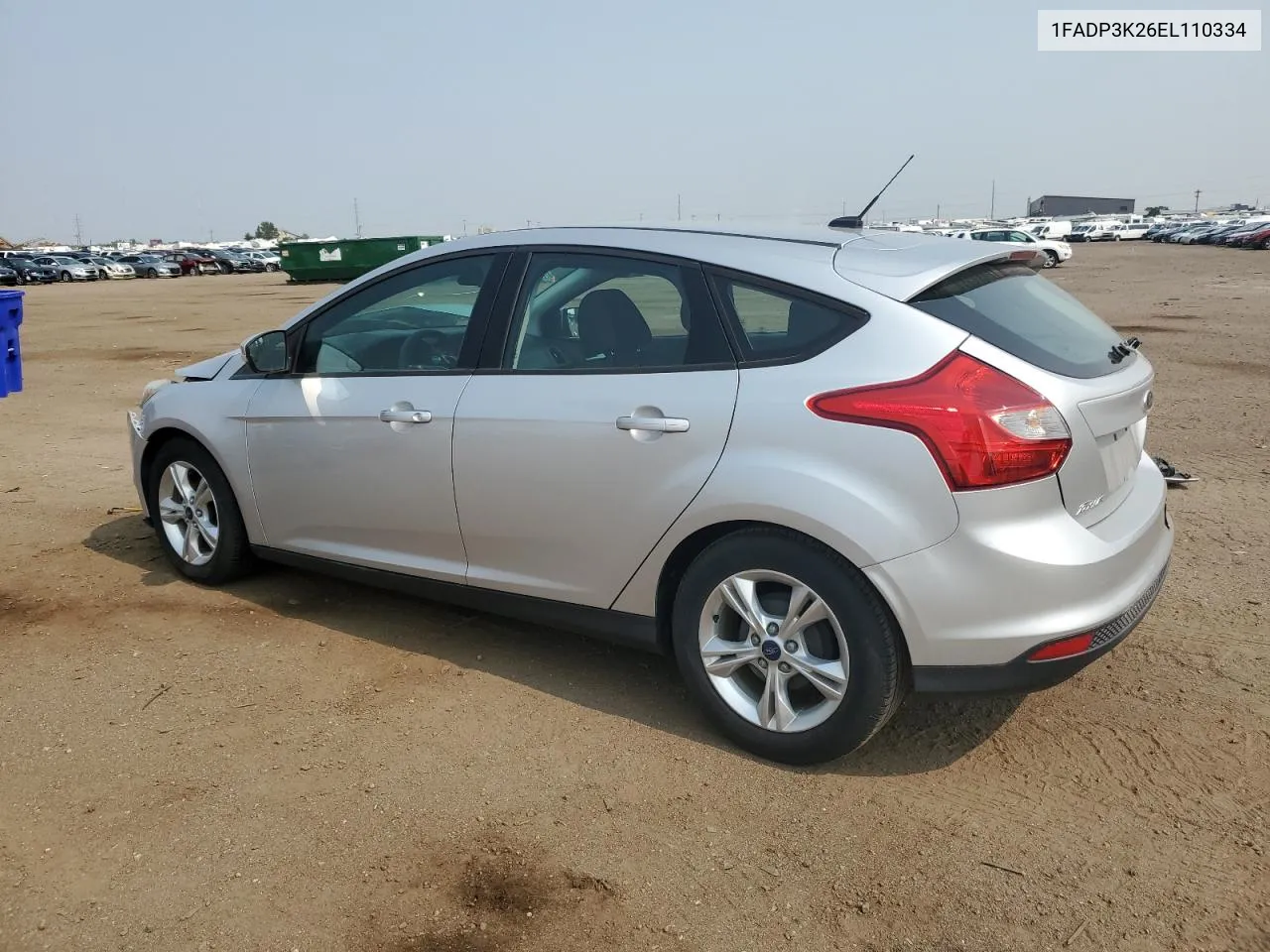 2014 Ford Focus Se VIN: 1FADP3K26EL110334 Lot: 63927474