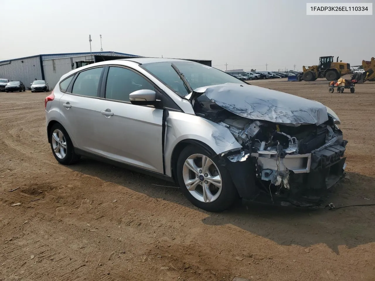 2014 Ford Focus Se VIN: 1FADP3K26EL110334 Lot: 63927474