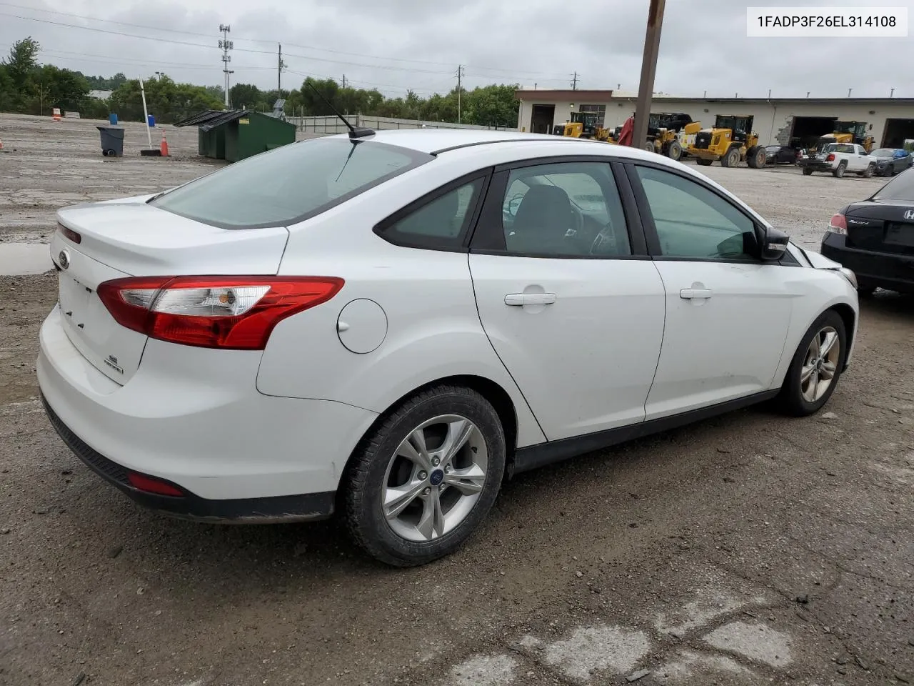 2014 Ford Focus Se VIN: 1FADP3F26EL314108 Lot: 63967694