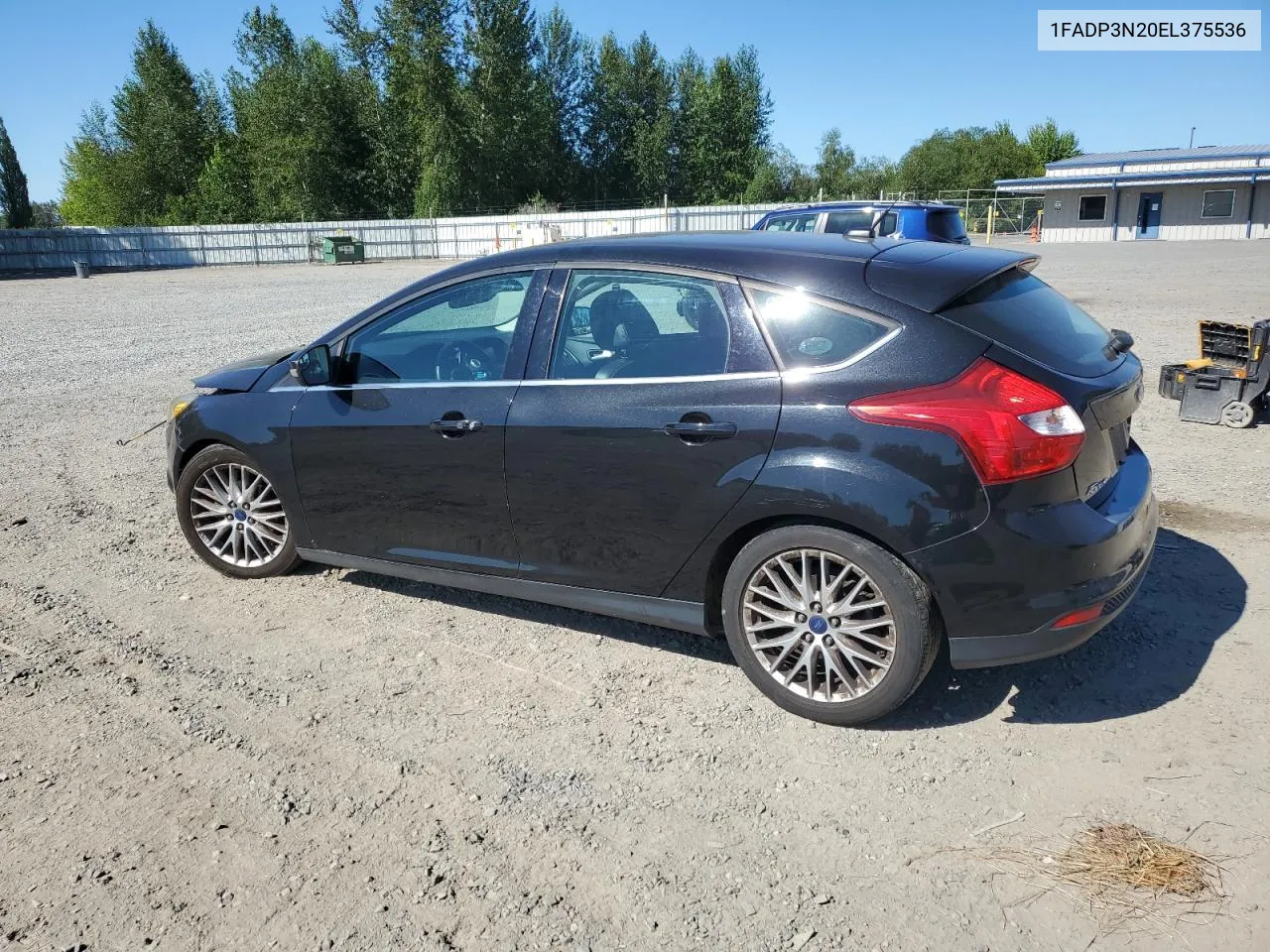 2014 Ford Focus Titanium VIN: 1FADP3N20EL375536 Lot: 64123664