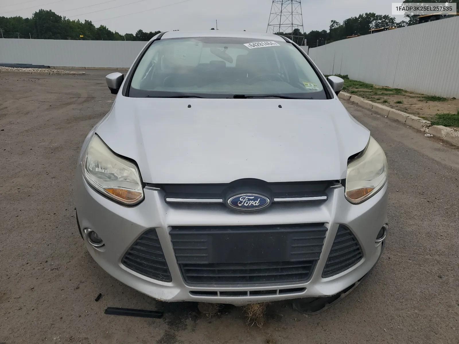 2014 Ford Focus Se VIN: 1FADP3K25EL257535 Lot: 64281464