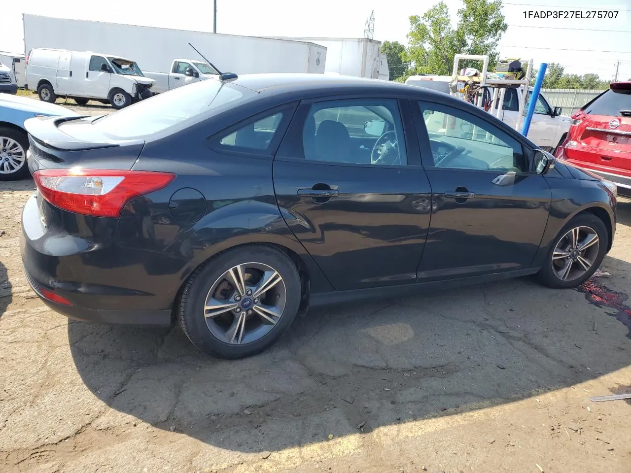 2014 Ford Focus Se VIN: 1FADP3F27EL275707 Lot: 64596704