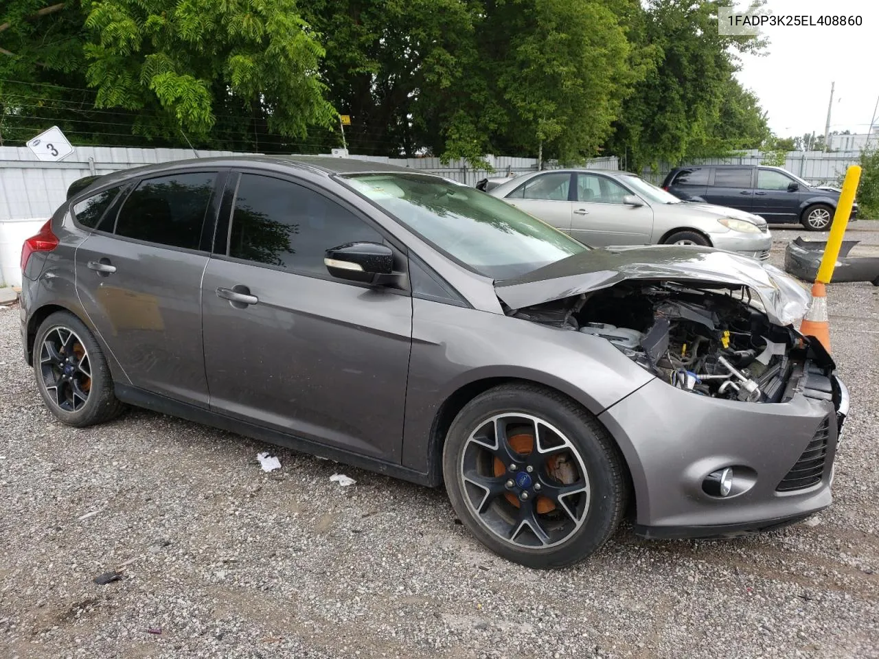 2014 Ford Focus Se VIN: 1FADP3K25EL408860 Lot: 64790924