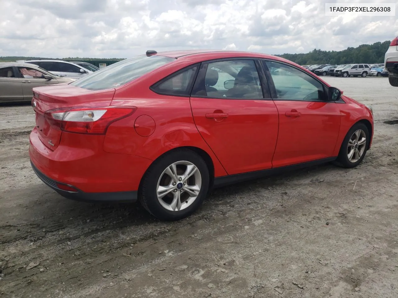 2014 Ford Focus Se VIN: 1FADP3F2XEL296308 Lot: 64956614