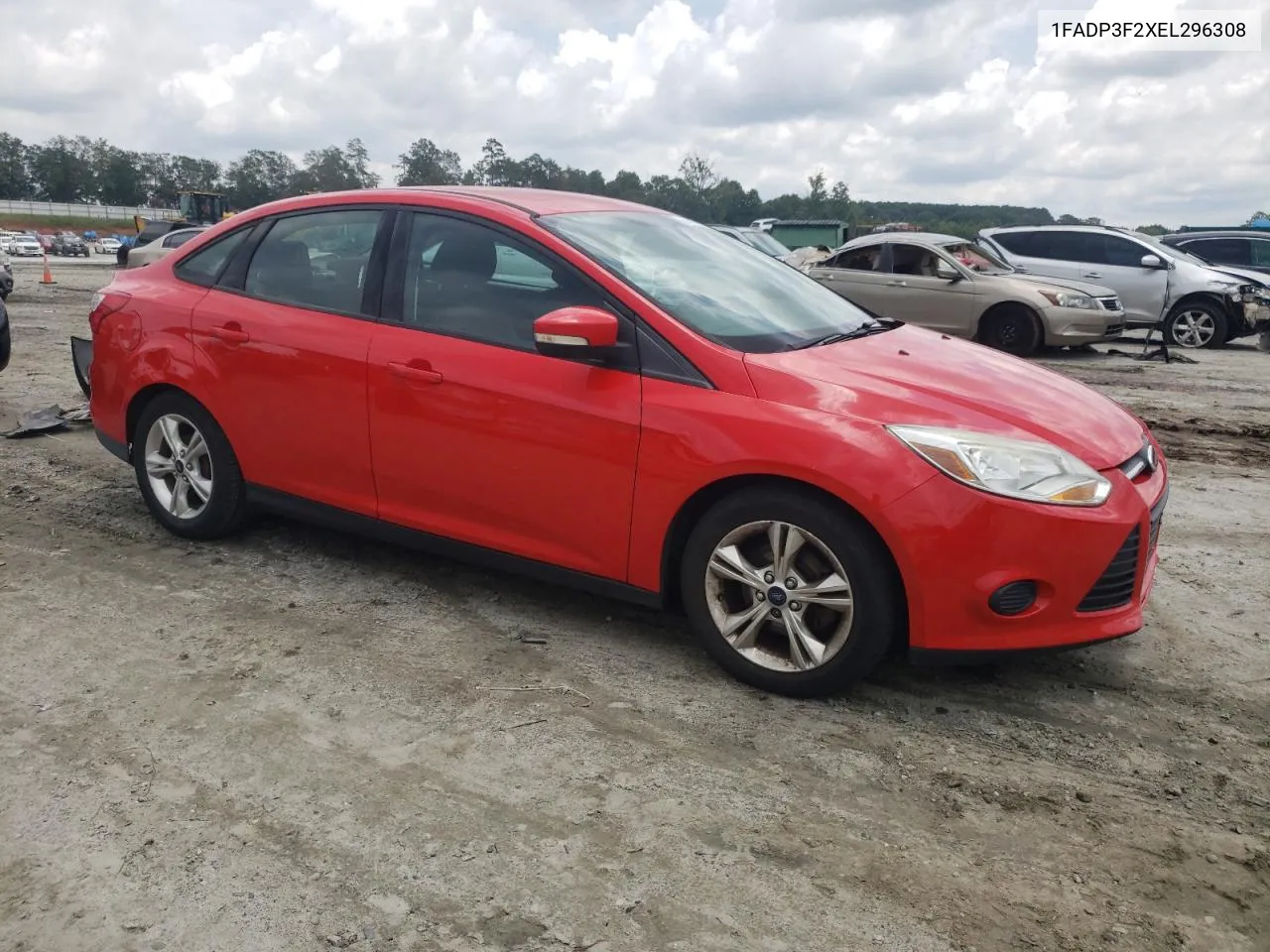 2014 Ford Focus Se VIN: 1FADP3F2XEL296308 Lot: 64956614