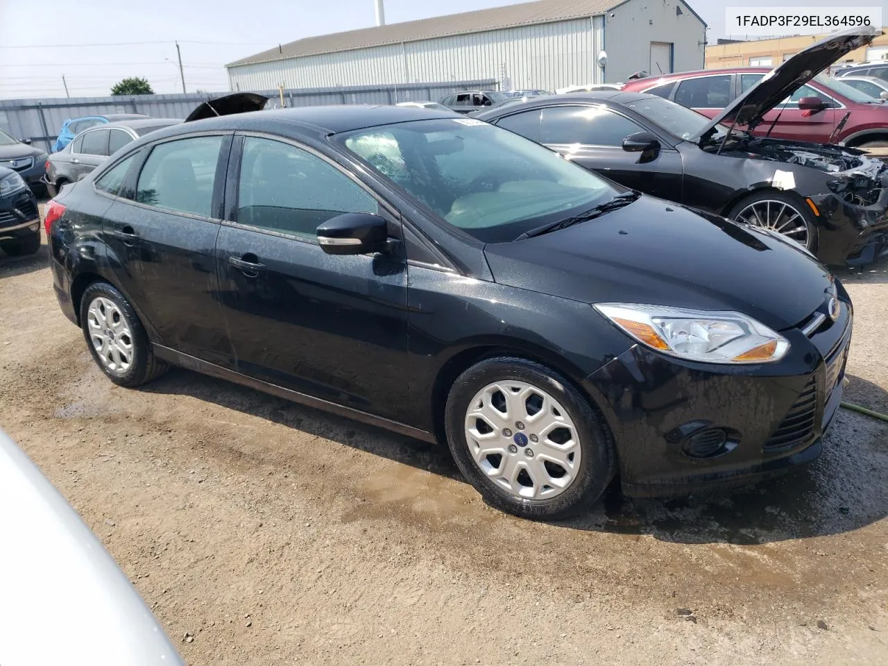 2014 Ford Focus Se VIN: 1FADP3F29EL364596 Lot: 65012404