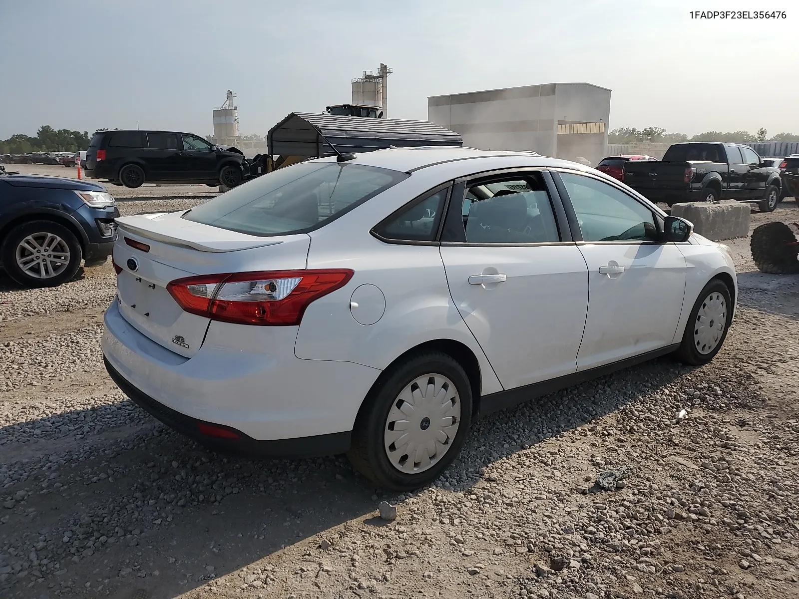 2014 Ford Focus Se VIN: 1FADP3F23EL356476 Lot: 65205714