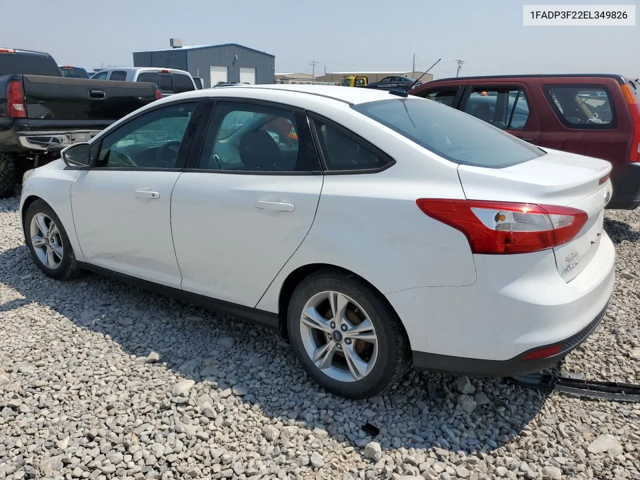 2014 Ford Focus Se VIN: 1FADP3F22EL349826 Lot: 65258794