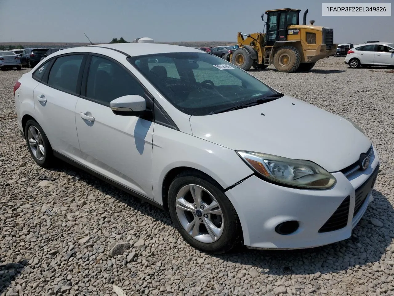 2014 Ford Focus Se VIN: 1FADP3F22EL349826 Lot: 65258794