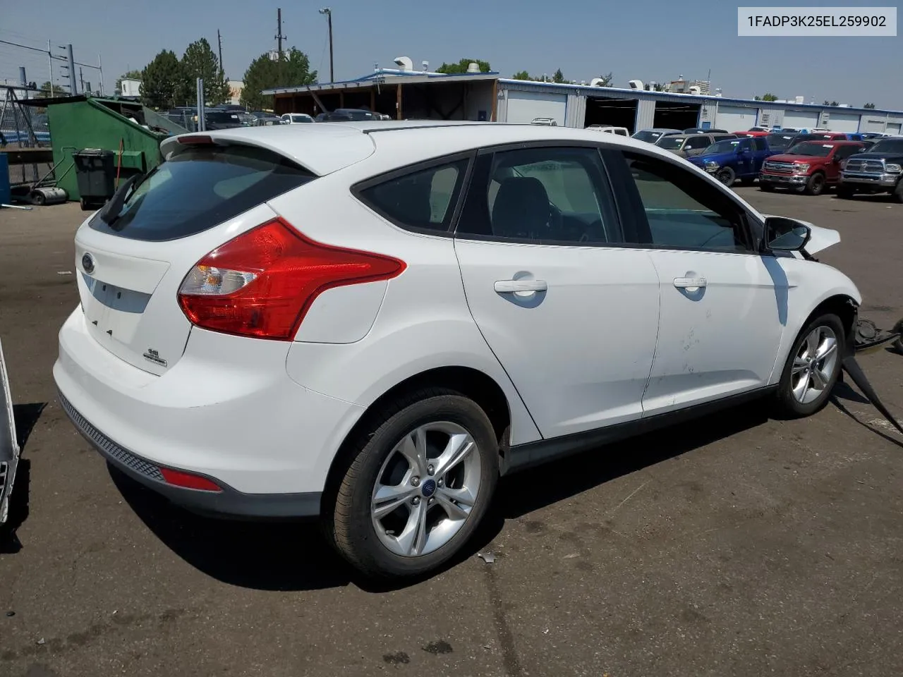 2014 Ford Focus Se VIN: 1FADP3K25EL259902 Lot: 65364834