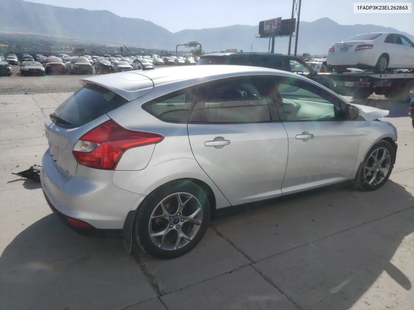 2014 Ford Focus Se VIN: 1FADP3K23EL262863 Lot: 65569724