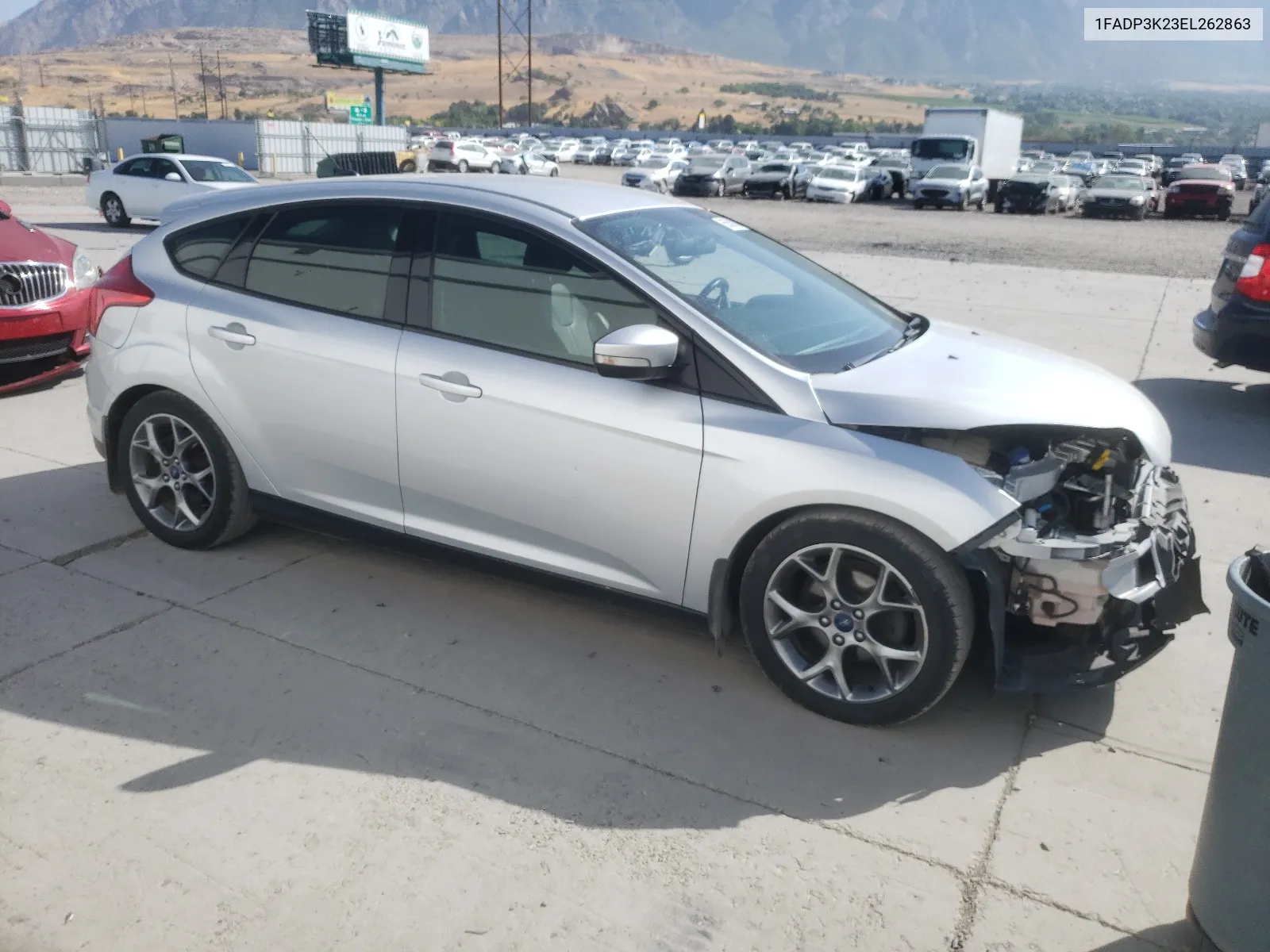 2014 Ford Focus Se VIN: 1FADP3K23EL262863 Lot: 65569724