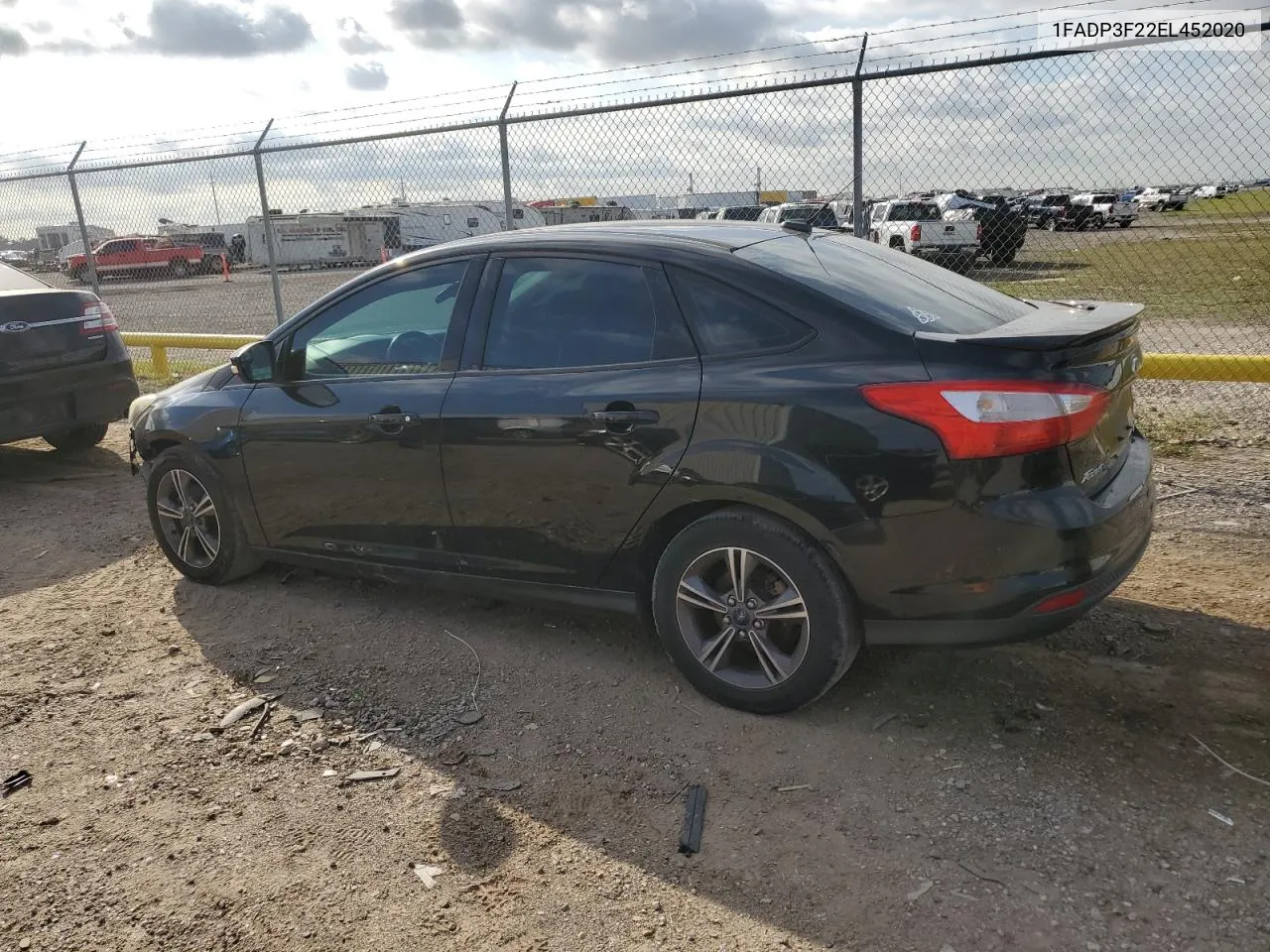 2014 Ford Focus Se VIN: 1FADP3F22EL452020 Lot: 65838044