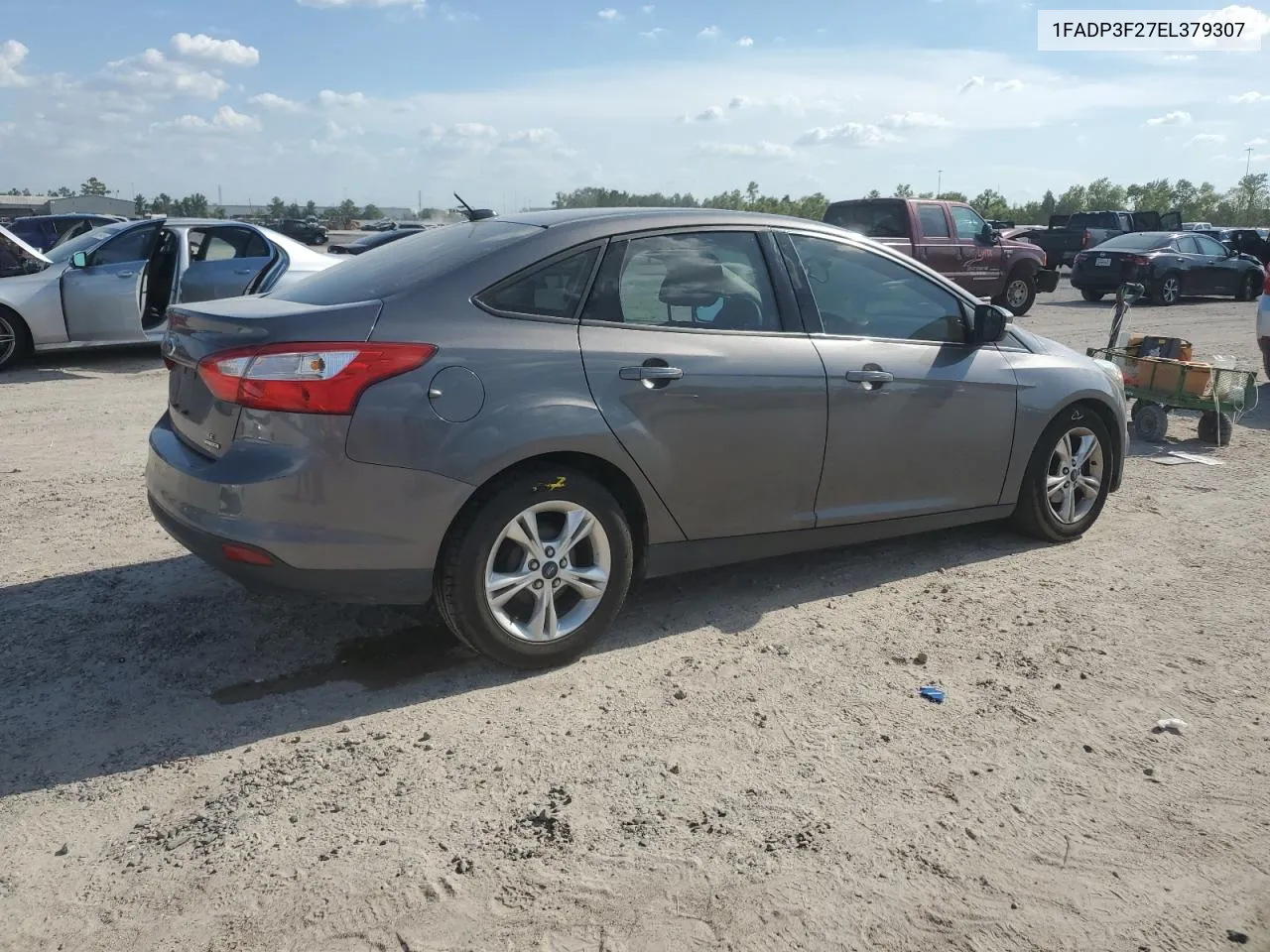 2014 Ford Focus Se VIN: 1FADP3F27EL379307 Lot: 65893254