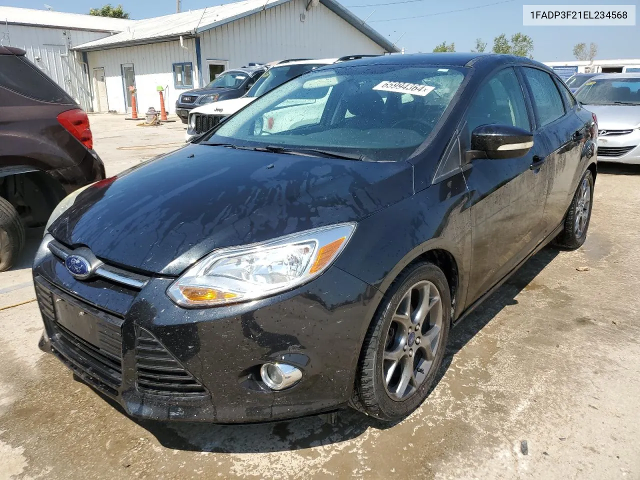 2014 Ford Focus Se VIN: 1FADP3F21EL234568 Lot: 65994364