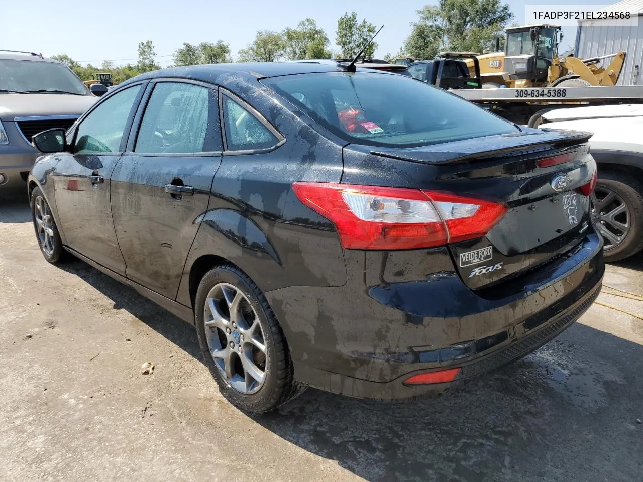 2014 Ford Focus Se VIN: 1FADP3F21EL234568 Lot: 65994364