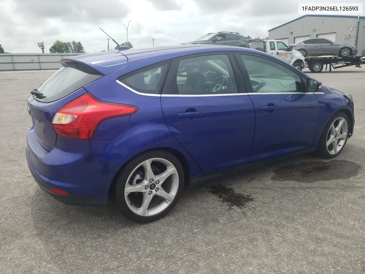 1FADP3N26EL126593 2014 Ford Focus Titanium