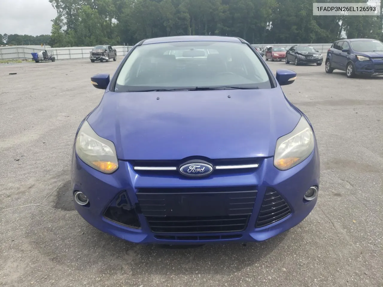 1FADP3N26EL126593 2014 Ford Focus Titanium