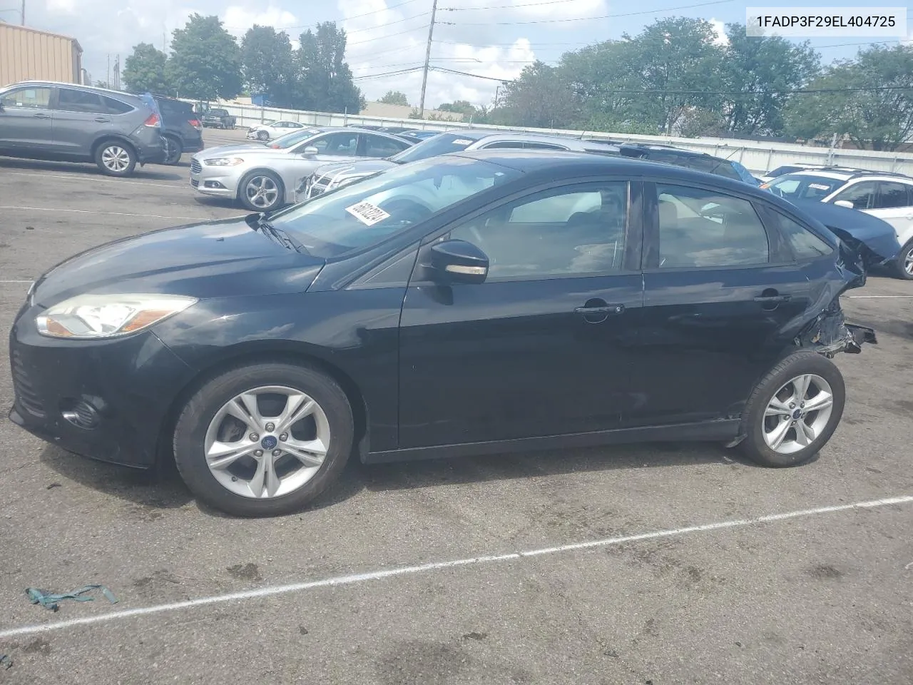 2014 Ford Focus Se VIN: 1FADP3F29EL404725 Lot: 66013224