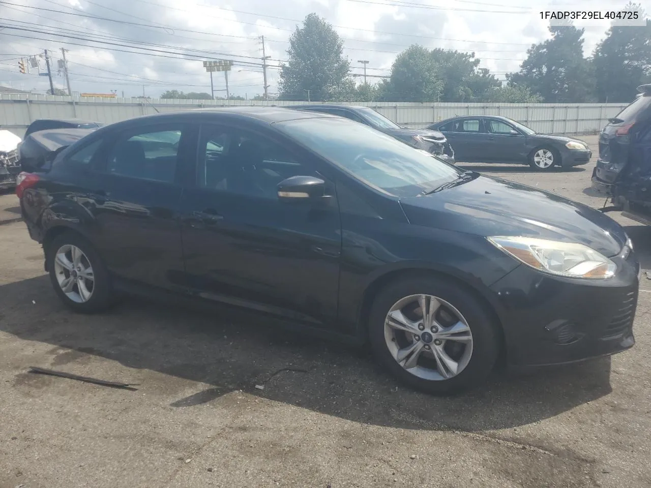 2014 Ford Focus Se VIN: 1FADP3F29EL404725 Lot: 66013224