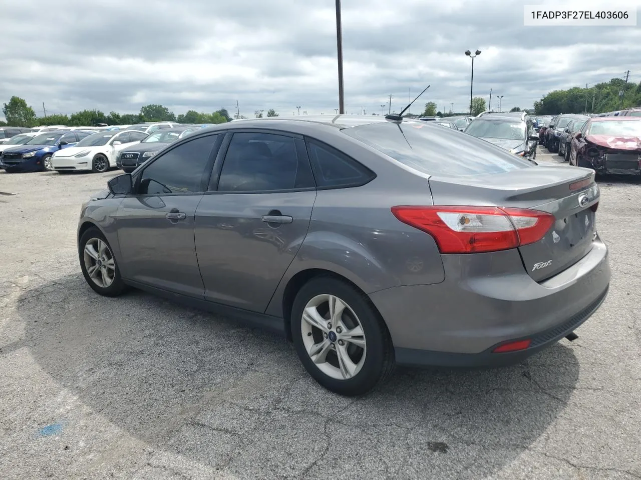 2014 Ford Focus Se VIN: 1FADP3F27EL403606 Lot: 66065544