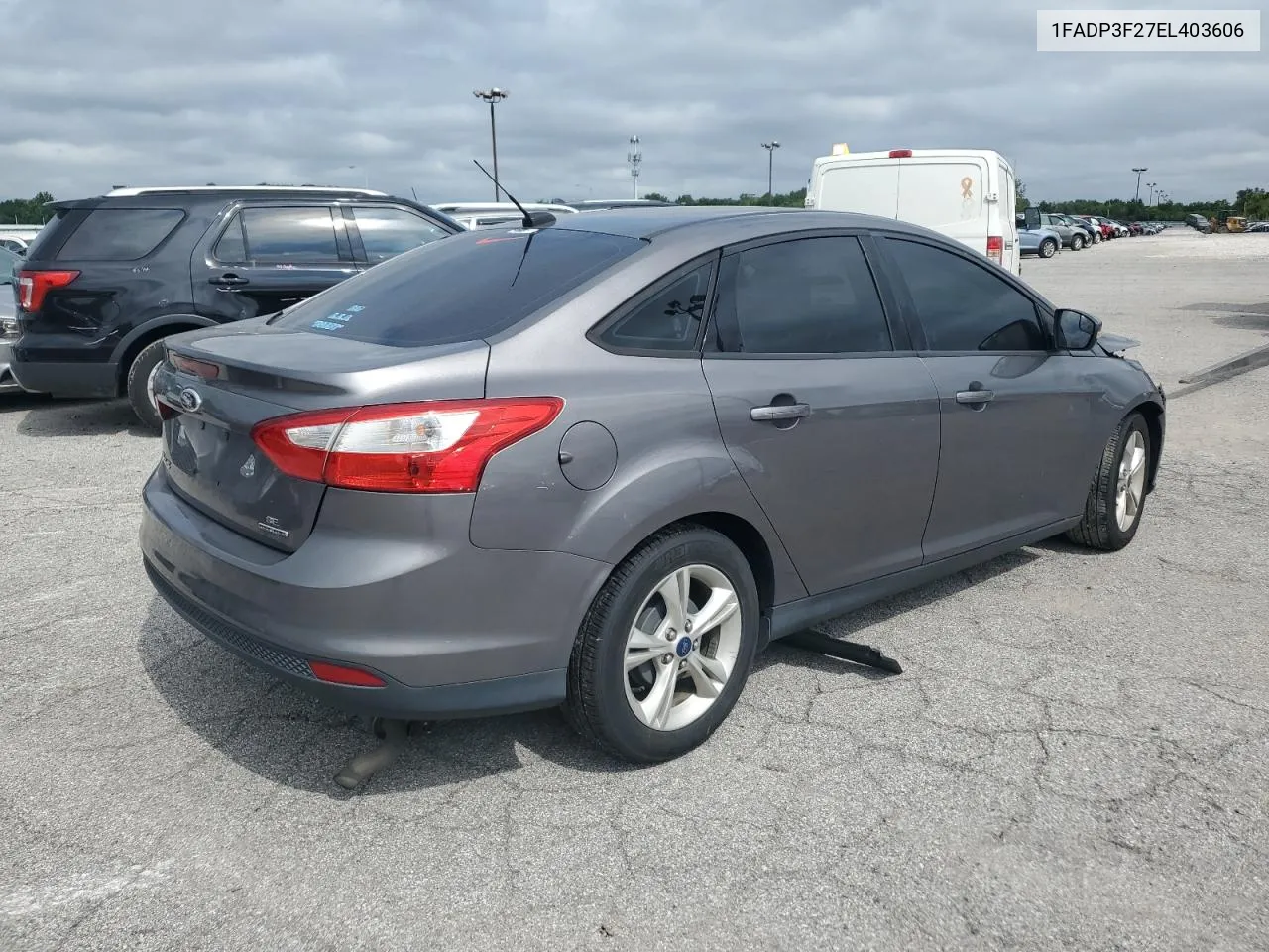 2014 Ford Focus Se VIN: 1FADP3F27EL403606 Lot: 66065544