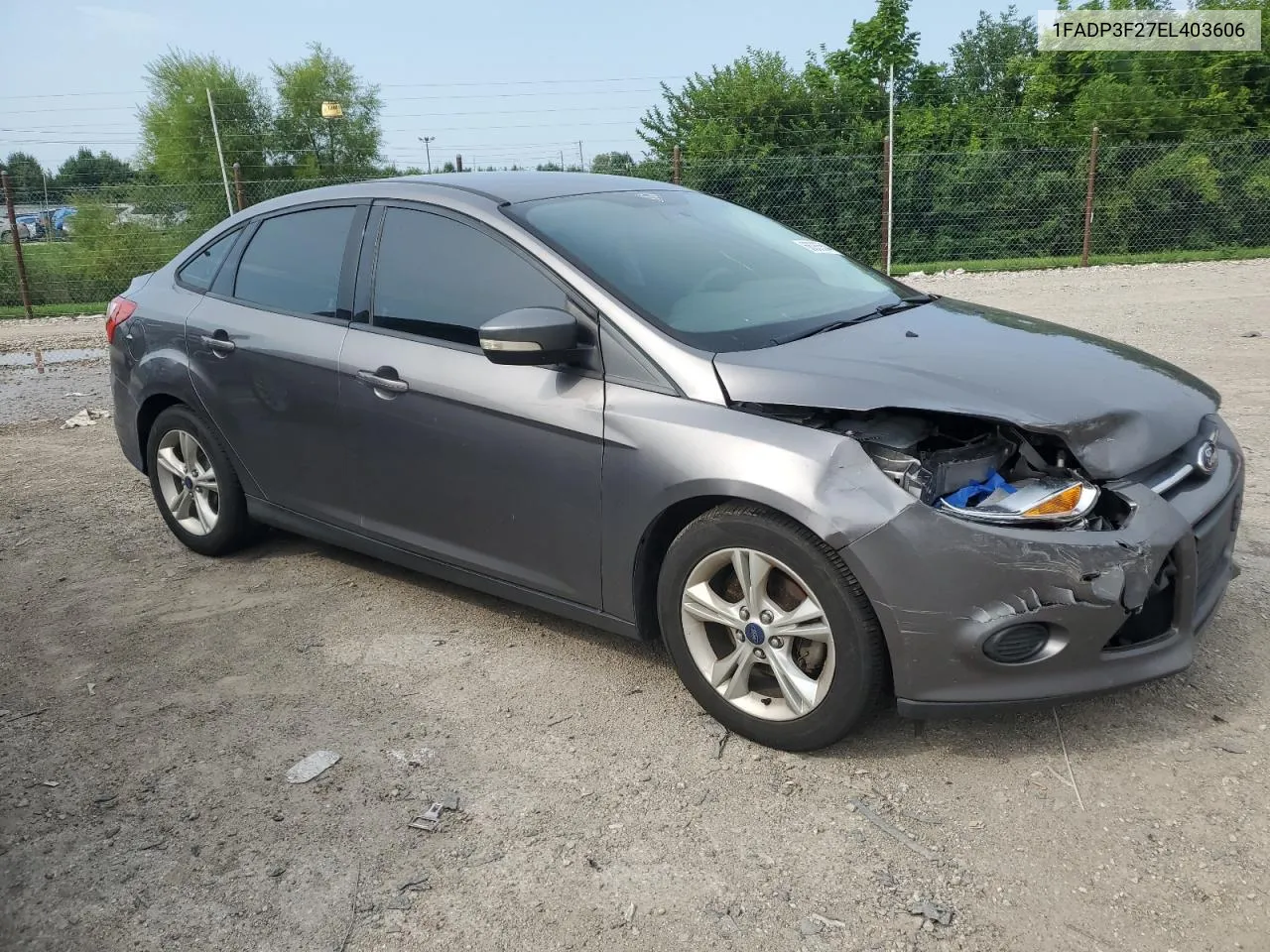 2014 Ford Focus Se VIN: 1FADP3F27EL403606 Lot: 66065544