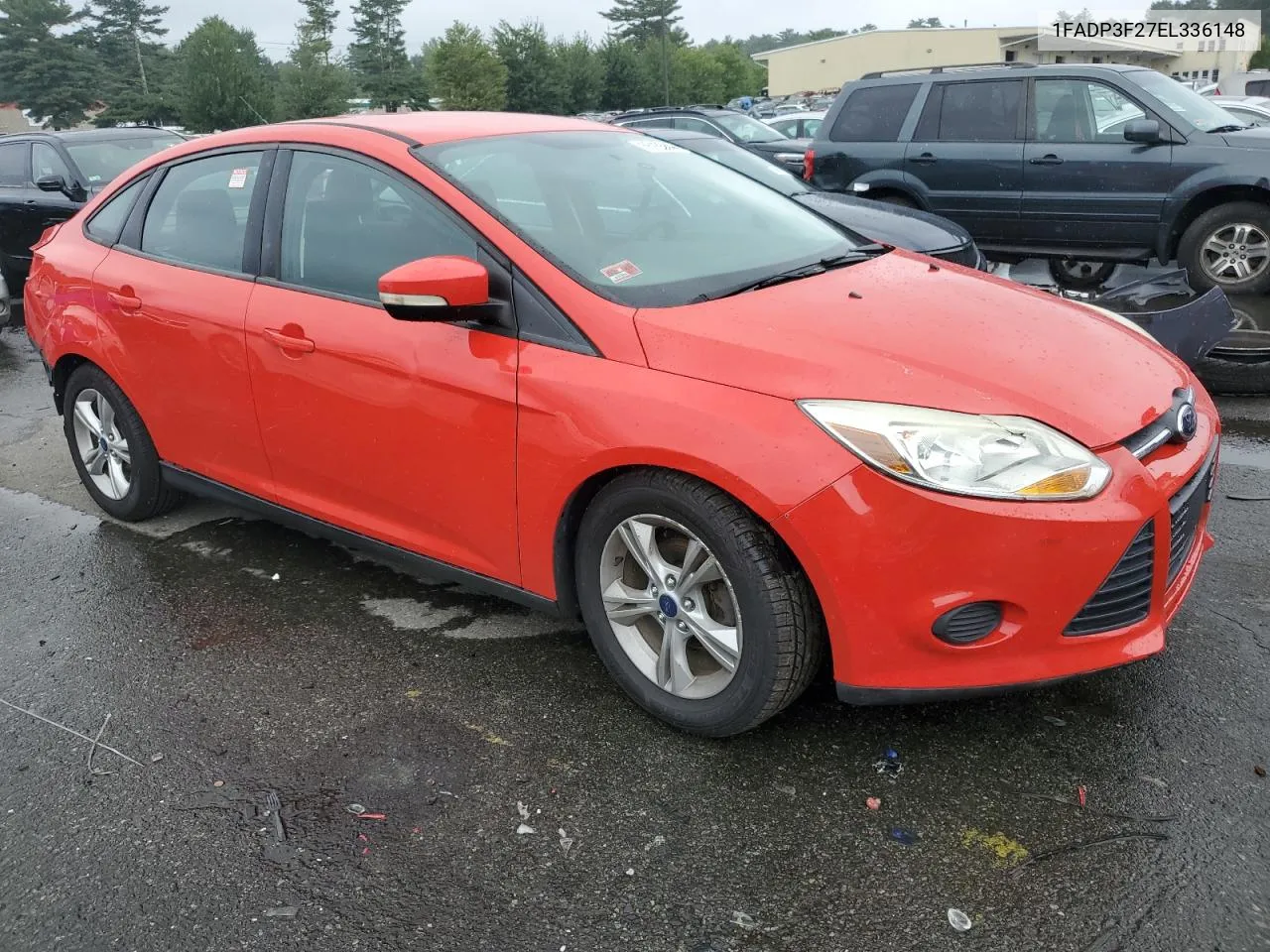 2014 Ford Focus Se VIN: 1FADP3F27EL336148 Lot: 66155804