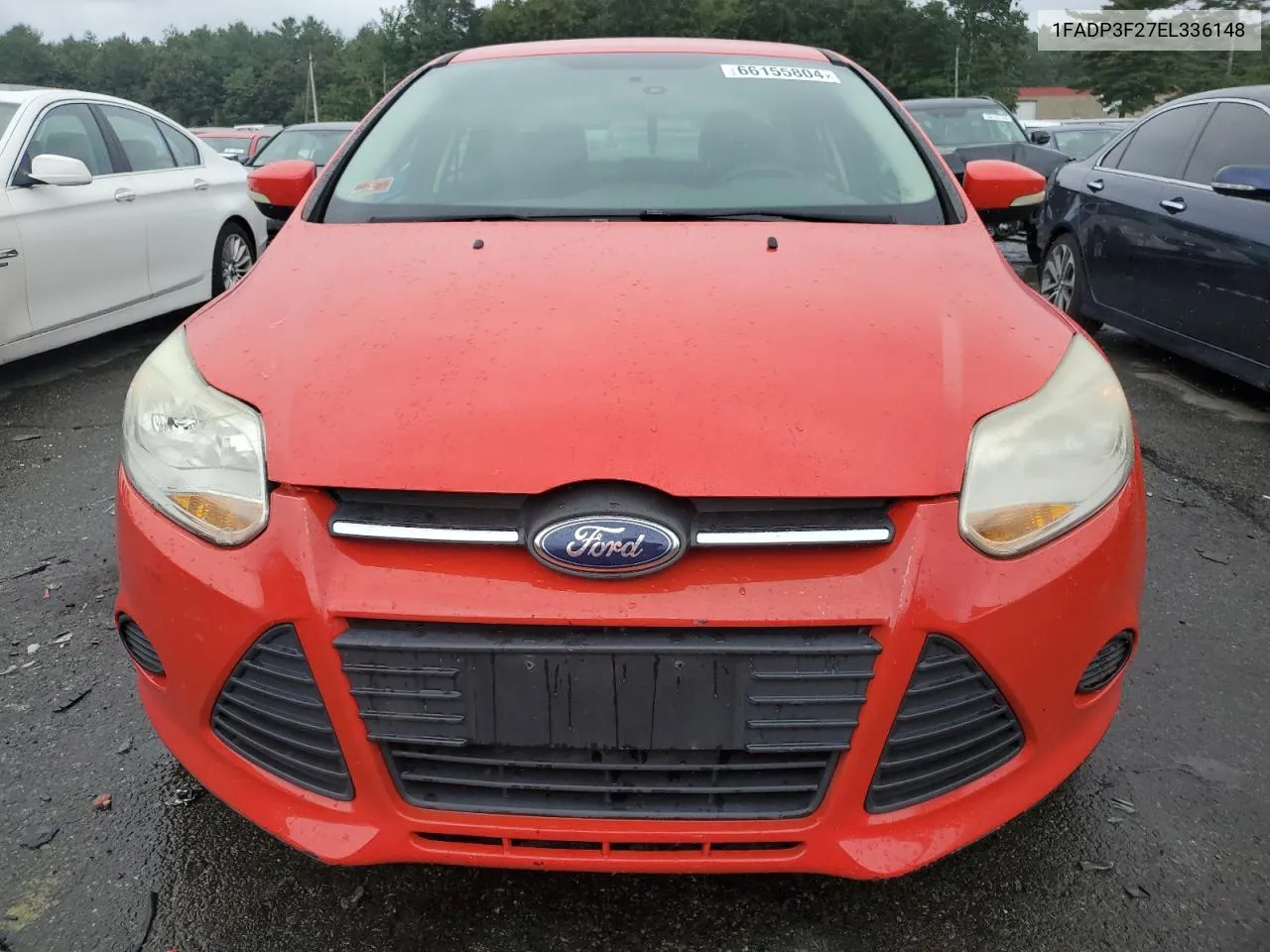 2014 Ford Focus Se VIN: 1FADP3F27EL336148 Lot: 66155804