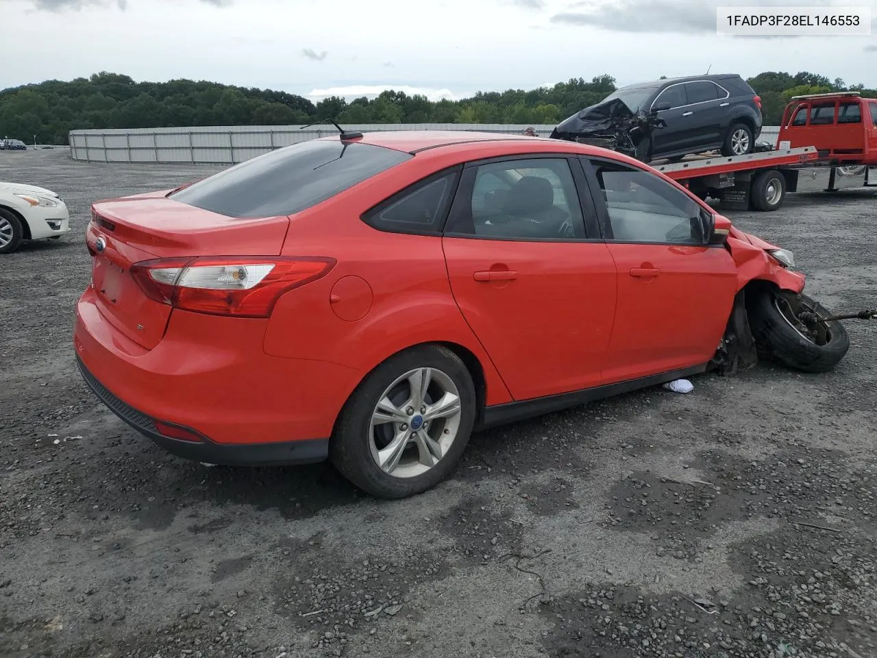 2014 Ford Focus Se VIN: 1FADP3F28EL146553 Lot: 66279274