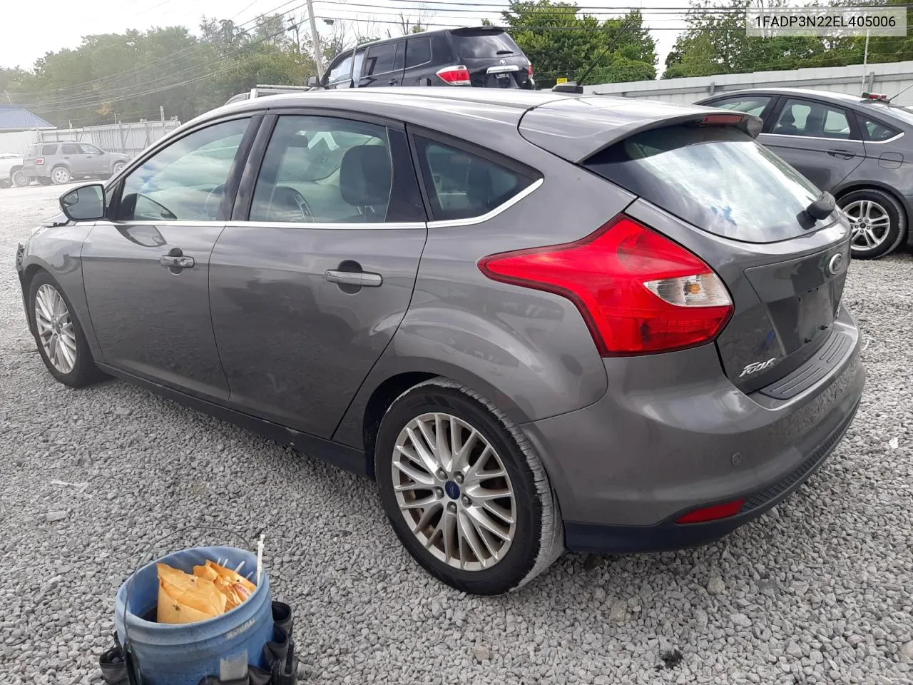 2014 Ford Focus Titanium VIN: 1FADP3N22EL405006 Lot: 66327004