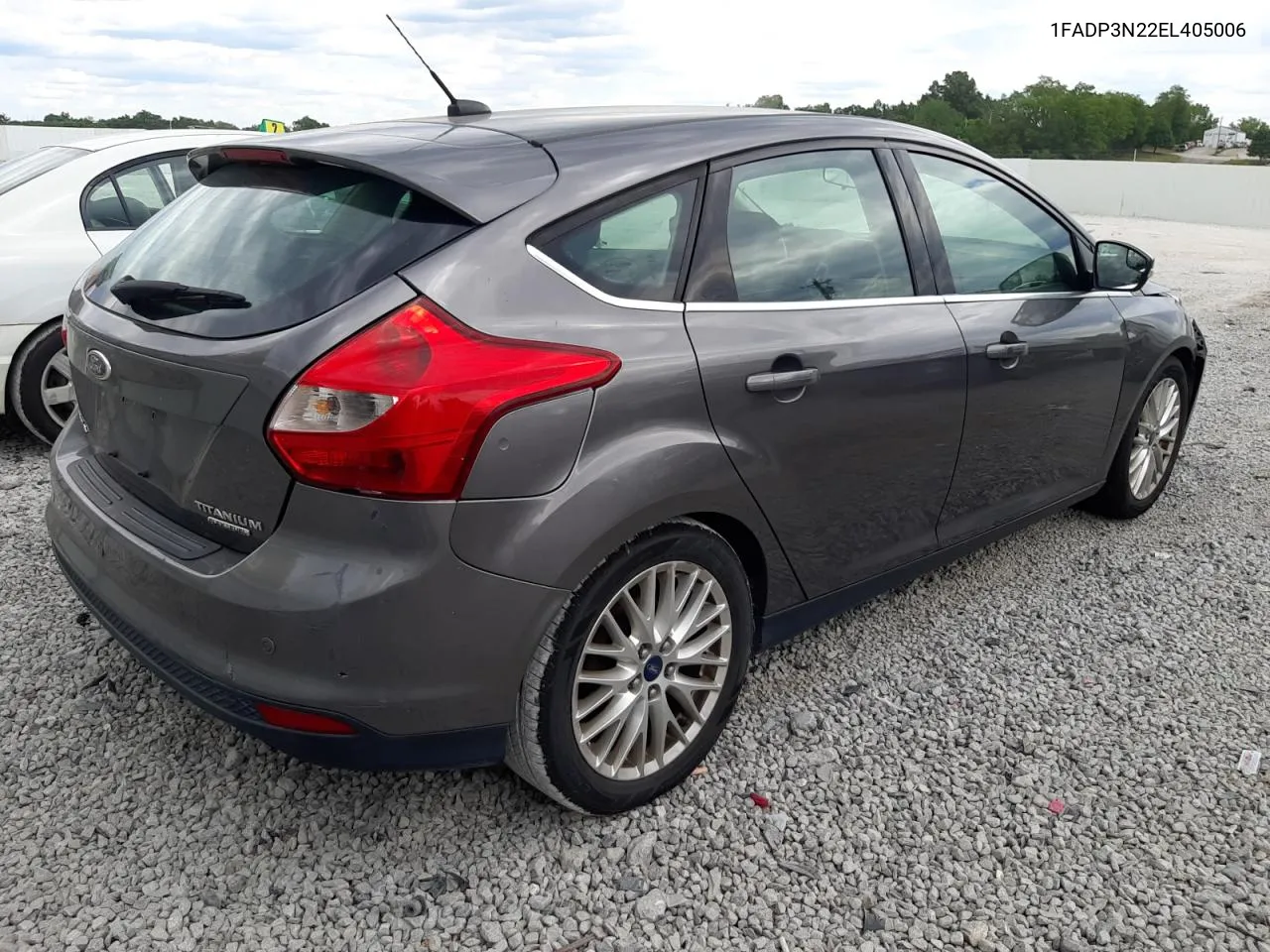 2014 Ford Focus Titanium VIN: 1FADP3N22EL405006 Lot: 66327004