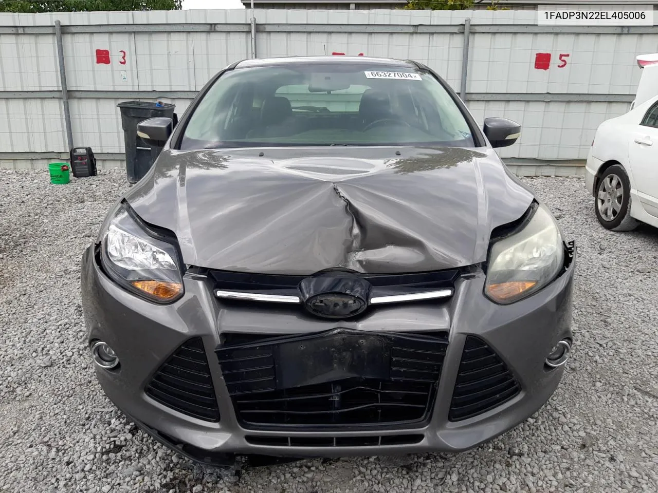 2014 Ford Focus Titanium VIN: 1FADP3N22EL405006 Lot: 66327004