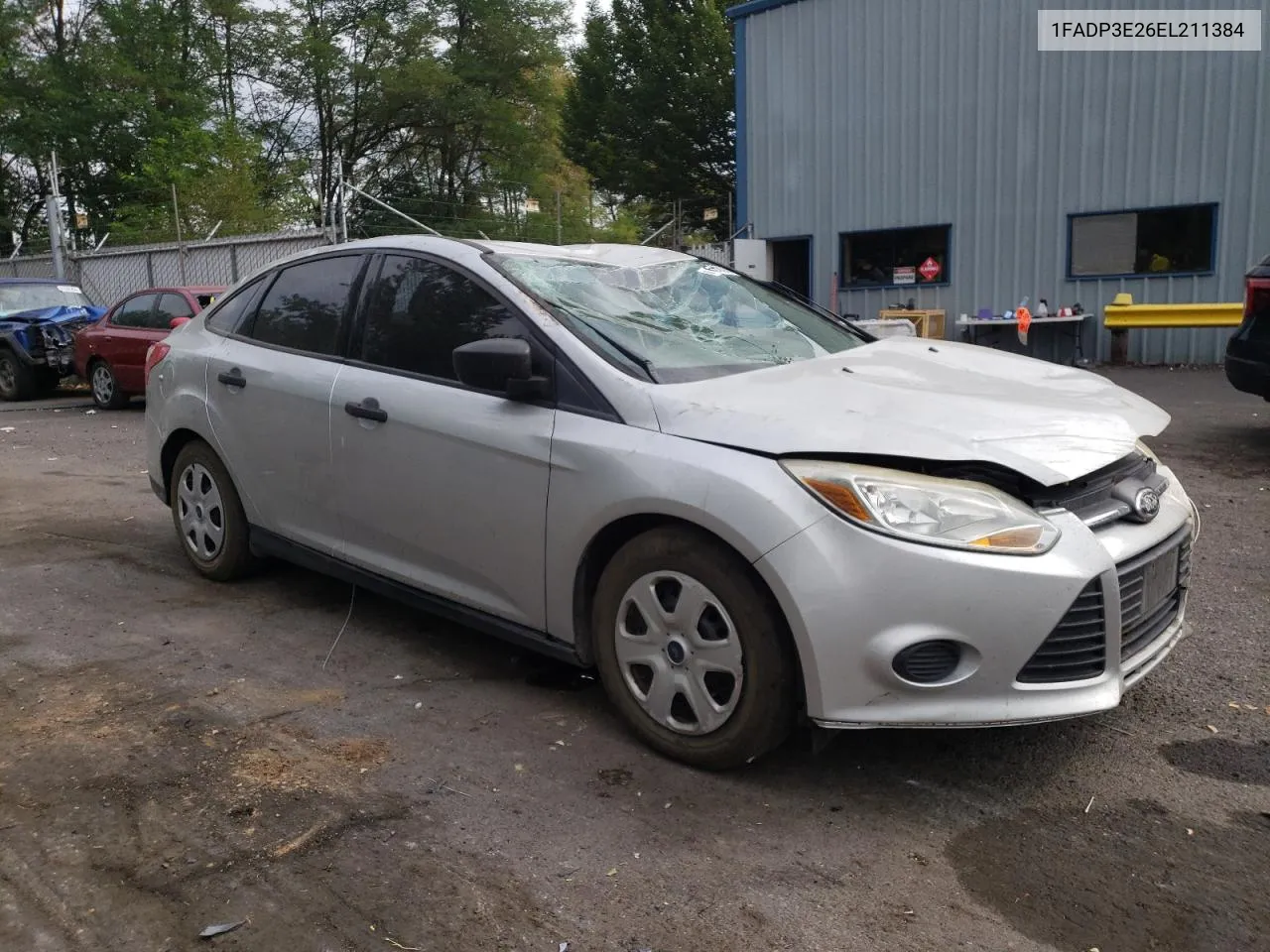 2014 Ford Focus S VIN: 1FADP3E26EL211384 Lot: 66630604