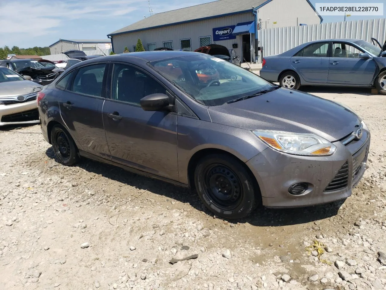 2014 Ford Focus S VIN: 1FADP3E28EL228770 Lot: 66712654