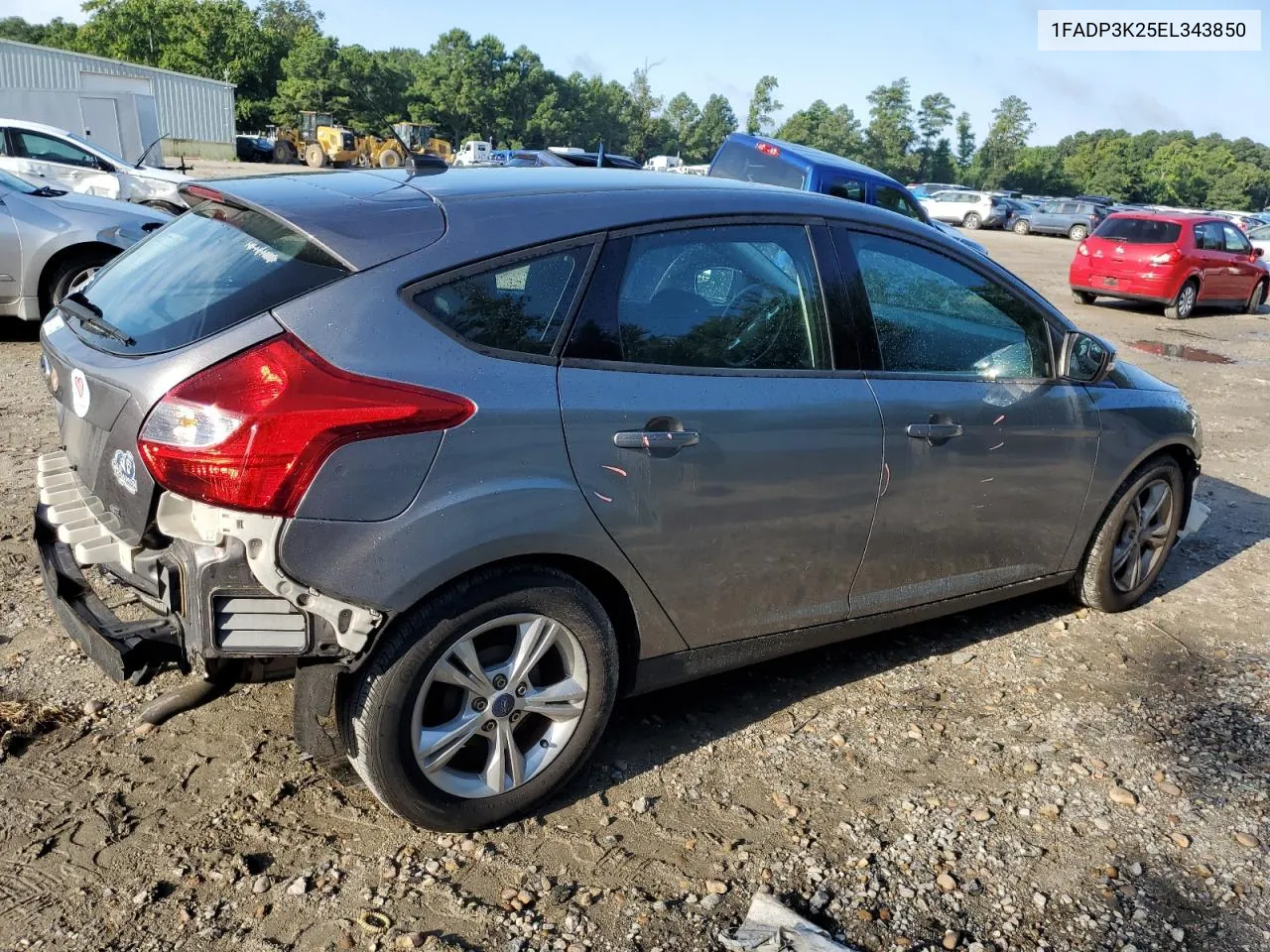 2014 Ford Focus Se VIN: 1FADP3K25EL343850 Lot: 66934584