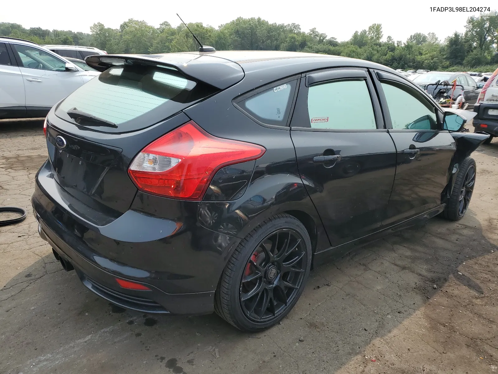 2014 Ford Focus St VIN: 1FADP3L98EL204274 Lot: 66969314