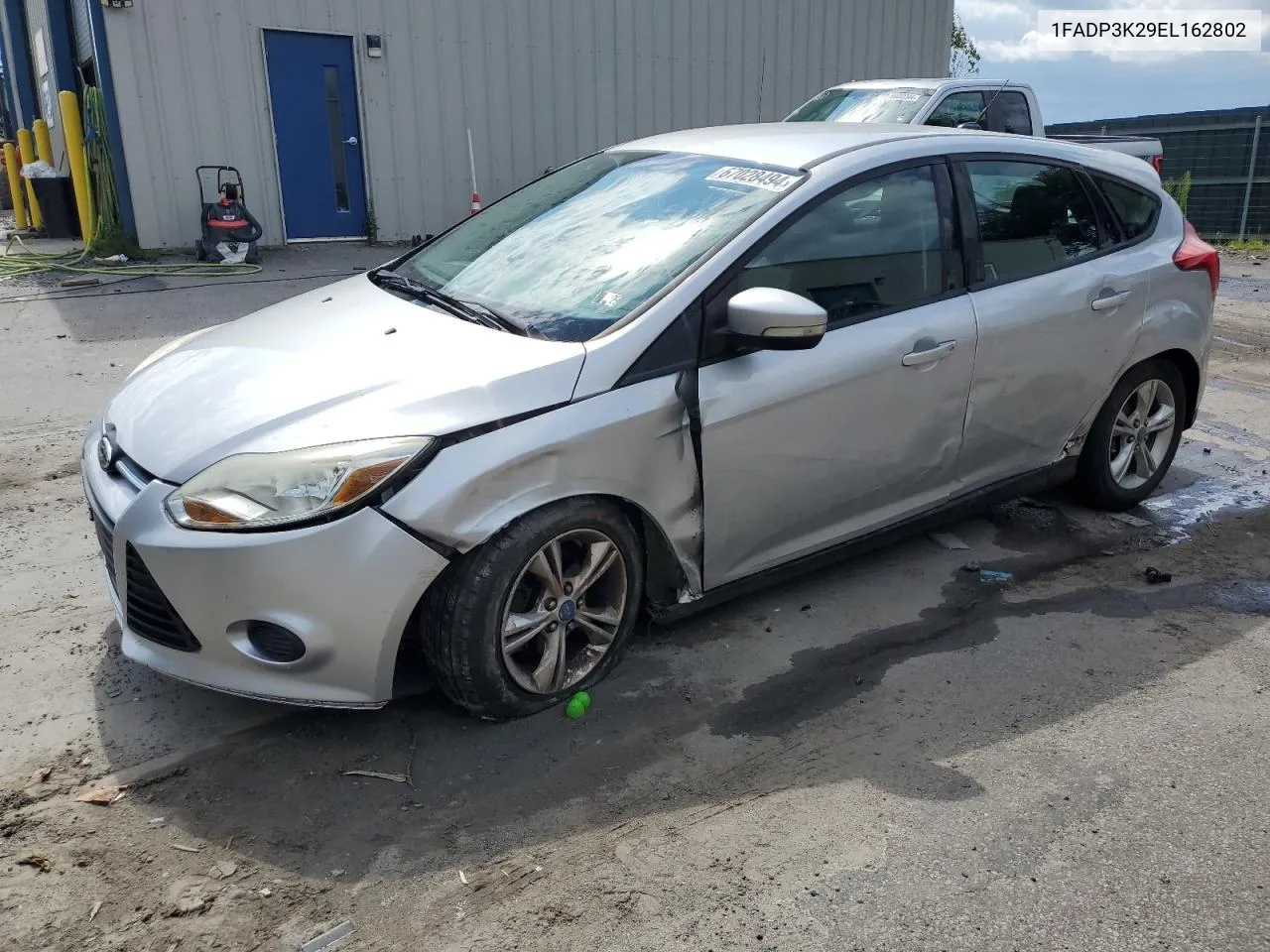 2014 Ford Focus Se VIN: 1FADP3K29EL162802 Lot: 67028494