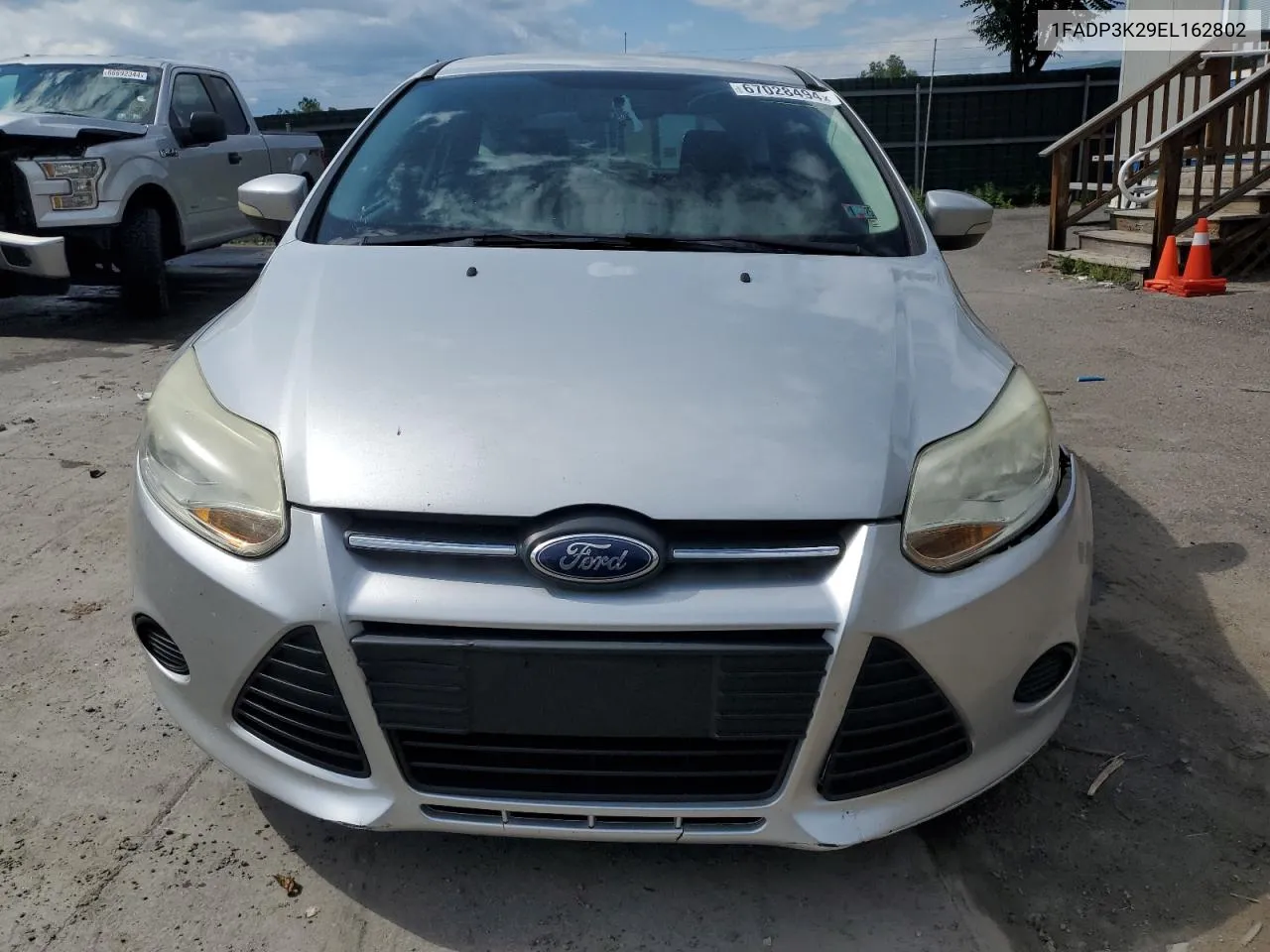 2014 Ford Focus Se VIN: 1FADP3K29EL162802 Lot: 67028494