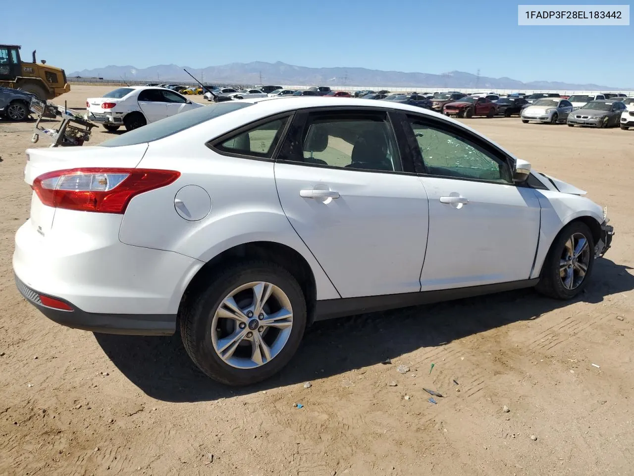 2014 Ford Focus Se VIN: 1FADP3F28EL183442 Lot: 67145054