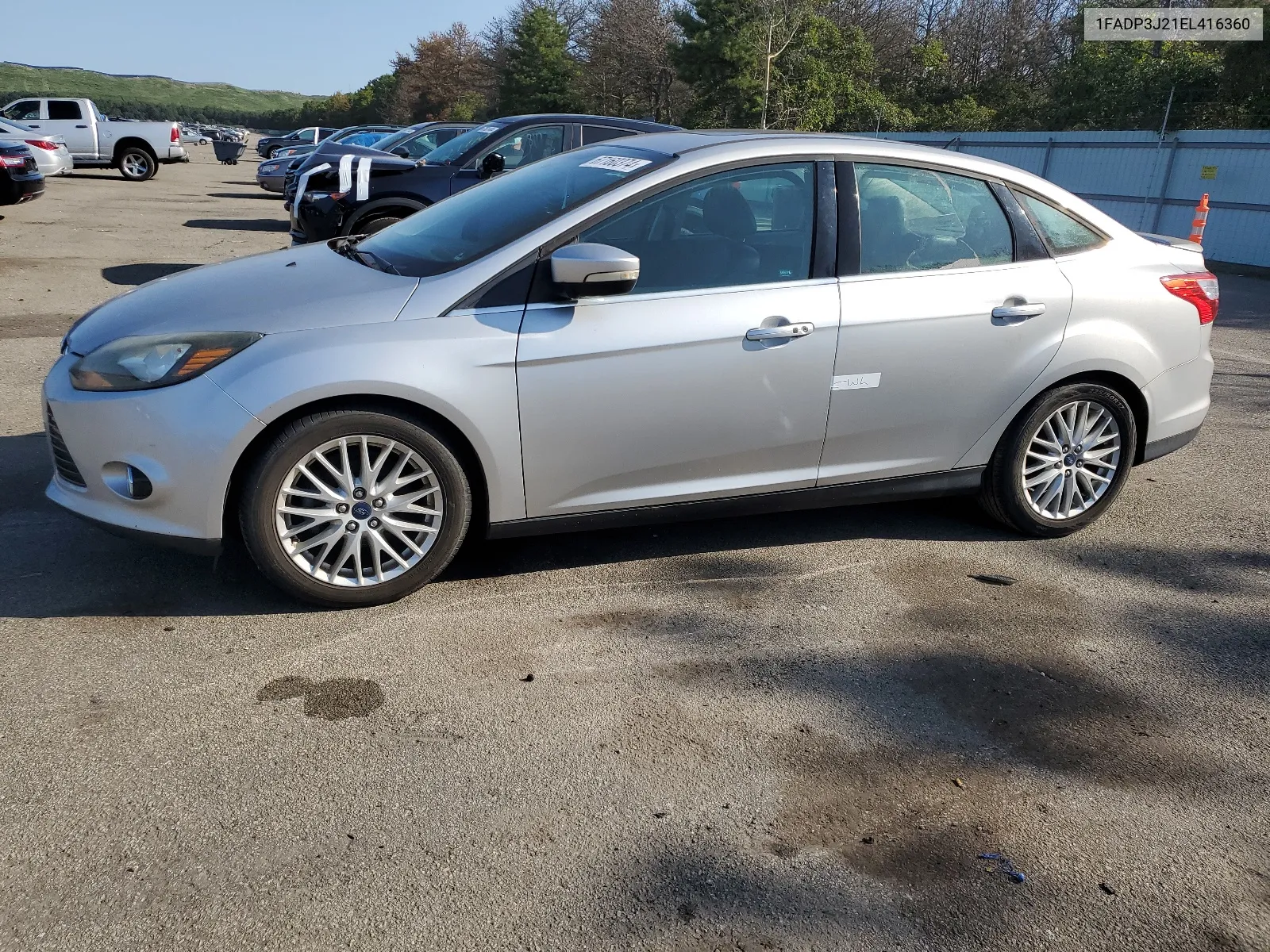 1FADP3J21EL416360 2014 Ford Focus Titanium