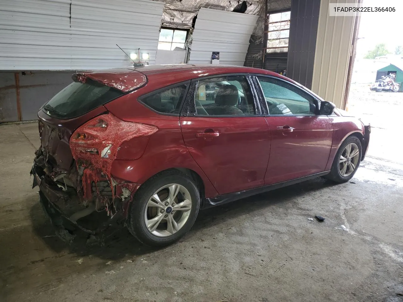 2014 Ford Focus Se VIN: 1FADP3K22EL366406 Lot: 67185614