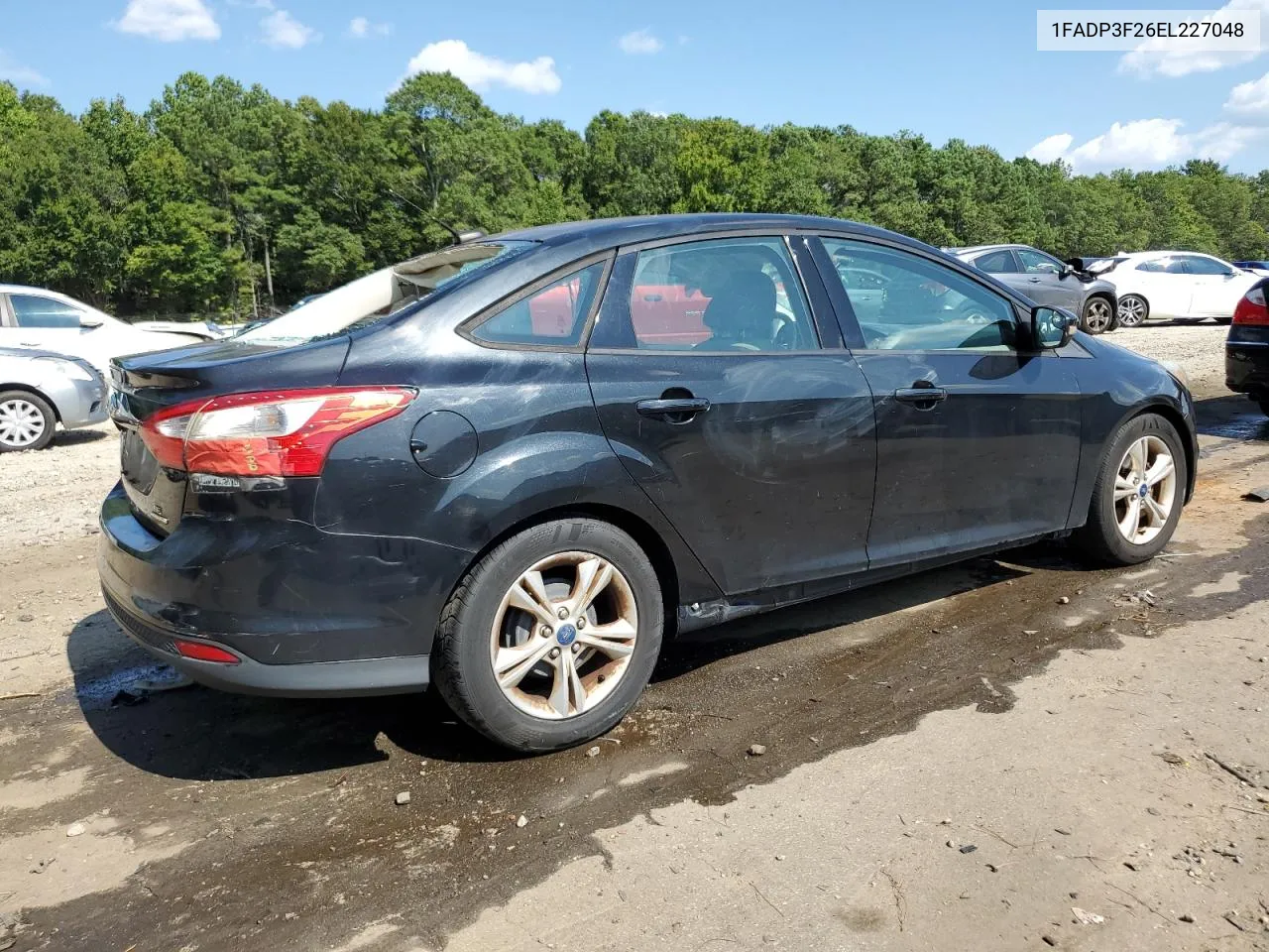 2014 Ford Focus Se VIN: 1FADP3F26EL227048 Lot: 67254664