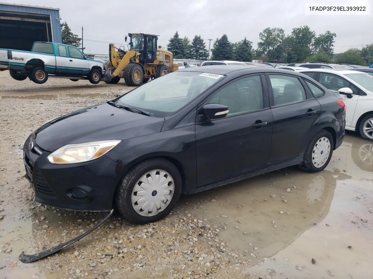 2014 Ford Focus Se VIN: 1FADP3F29EL393922 Lot: 67286904