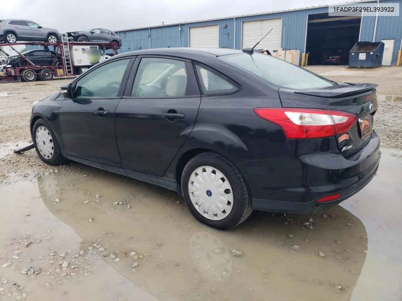 2014 Ford Focus Se VIN: 1FADP3F29EL393922 Lot: 67286904