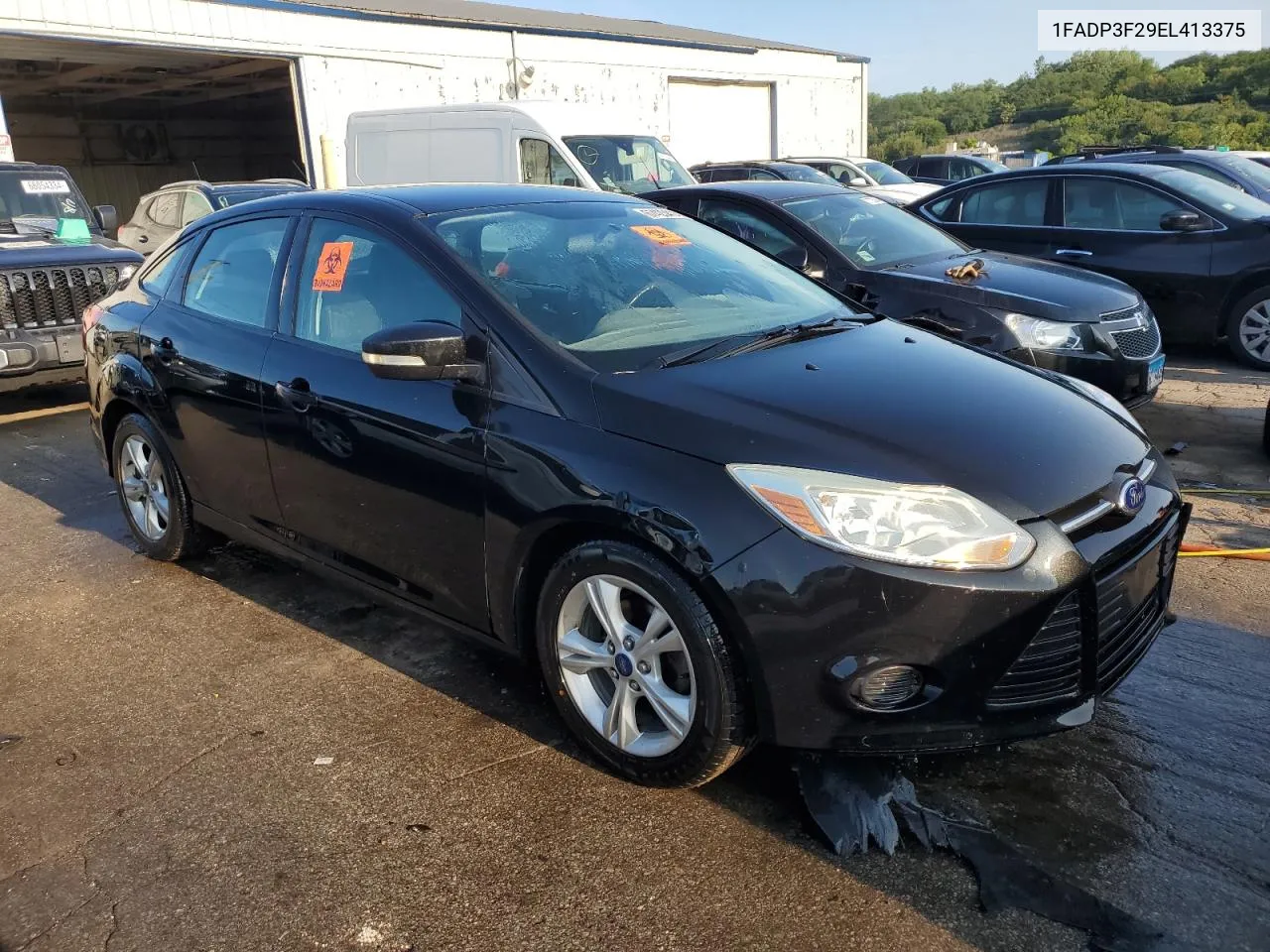 2014 Ford Focus Se VIN: 1FADP3F29EL413375 Lot: 67423414