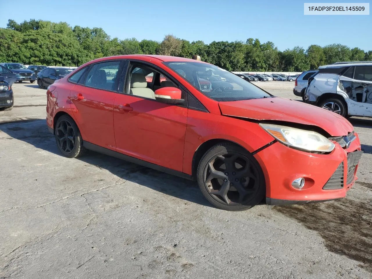 2014 Ford Focus Se VIN: 1FADP3F20EL145509 Lot: 67497644