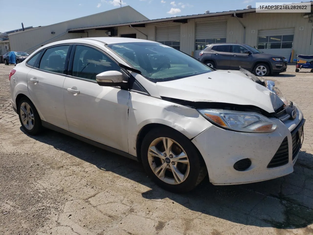 2014 Ford Focus Se VIN: 1FADP3F21EL282622 Lot: 67821174